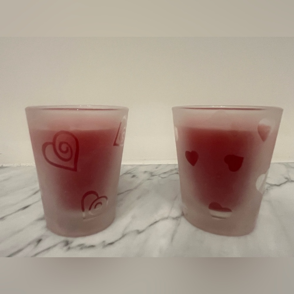 Valentine votive set